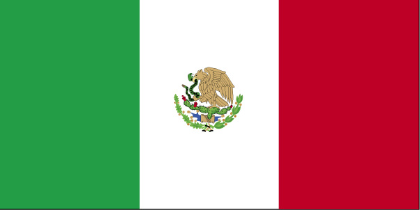 Mexico Country Flag Map Capital City Population Location Bordering