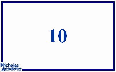 arabic number 10