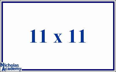 11 x 11