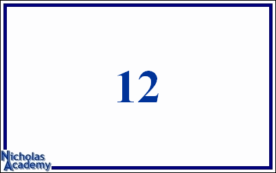 arabic number 12
