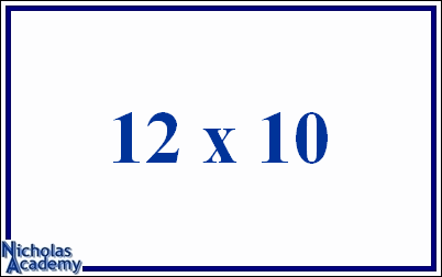 12 x 10