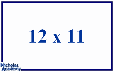 12 x 11