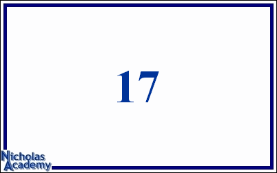 arabic number 17