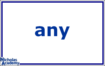 any