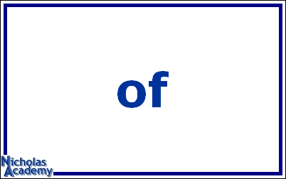 of