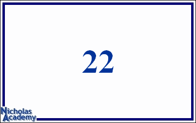 arabic number 22