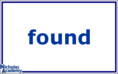 found