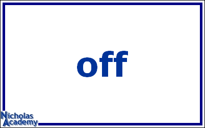 off