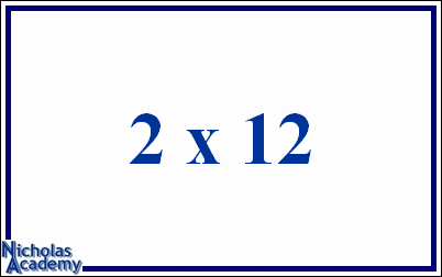 2 x 12