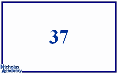 arabic number 37
