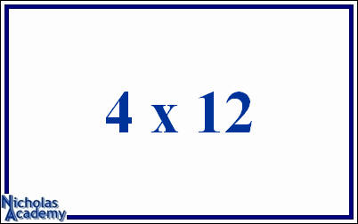4 x 12