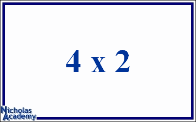4 x 2