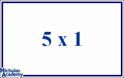 5 x 1