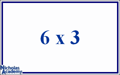 6 x 3