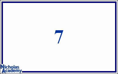 arabic number 7