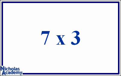 7 x 3