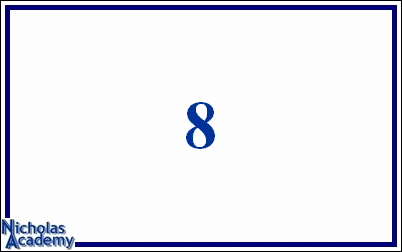 arabic number 8
