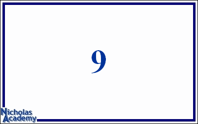 arabic number 9
