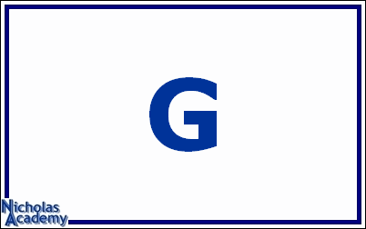 uppercase g