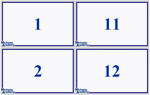 printable numbers 1 to 20 flash cards