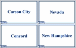 printable state capitals flash cards