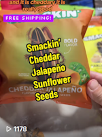 Smackin' Cheddar Jalapeno Sunflower Seeds