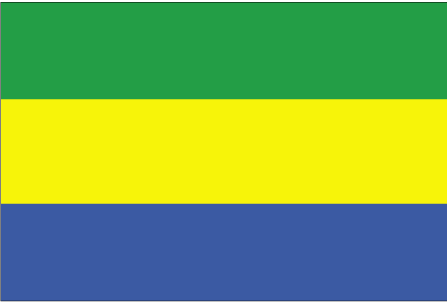 Gabon Flag