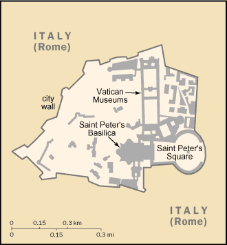 Holy See (Vatican City) Map