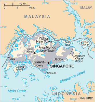 Singapore Map